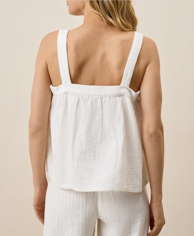 Women's Organic Coastal Double Gauze Breezy Cami - Image 6