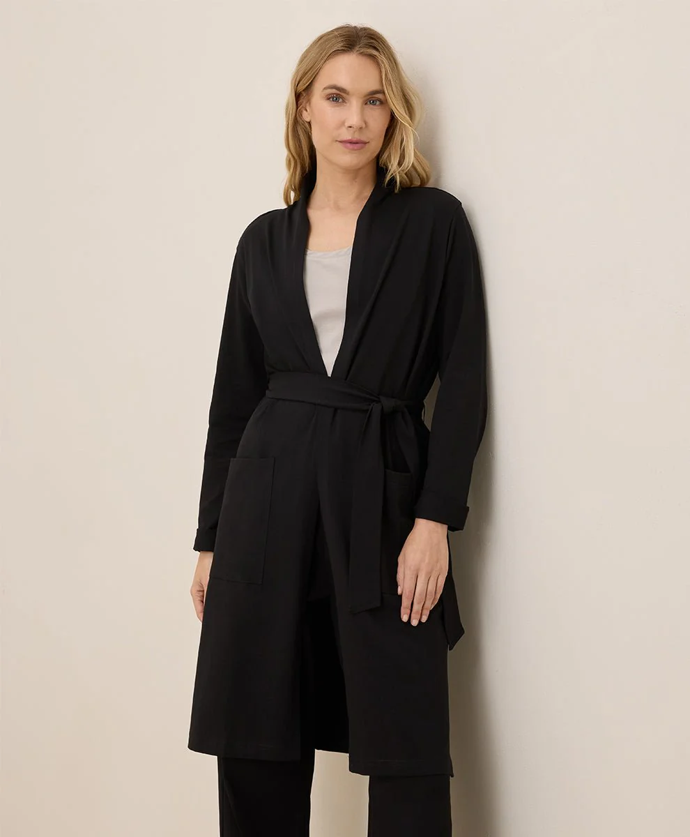 Women's Organic Cool Stretch Lounge Duster - Image 2