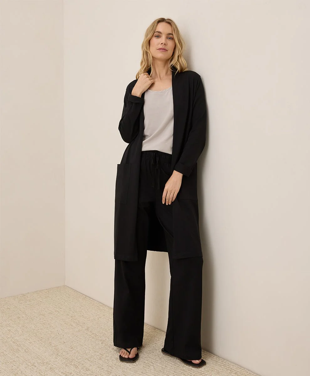 Women's Organic Cool Stretch Lounge Duster - Image 4