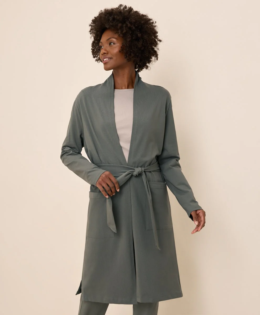 Women's Organic Cool Stretch Lounge Duster - Image 9