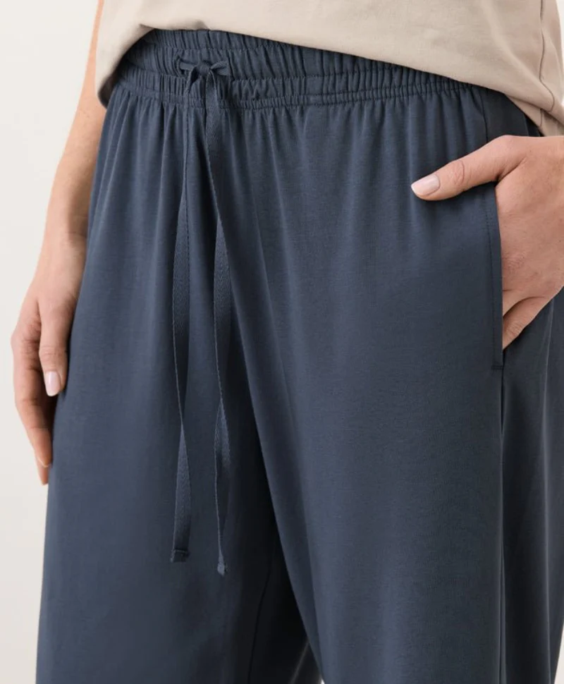 Organic Luxe Essential Wide Leg Pant - Image 10