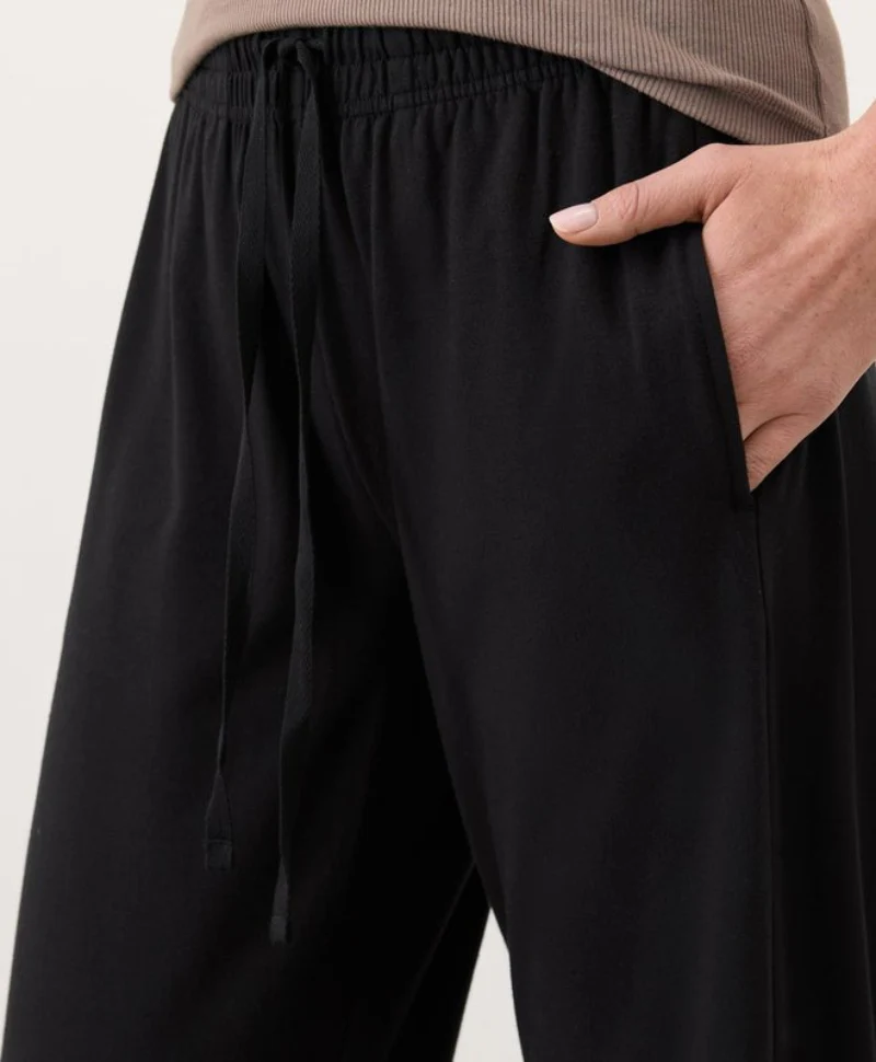 Organic Luxe Essential Wide Leg Pant - Image 6