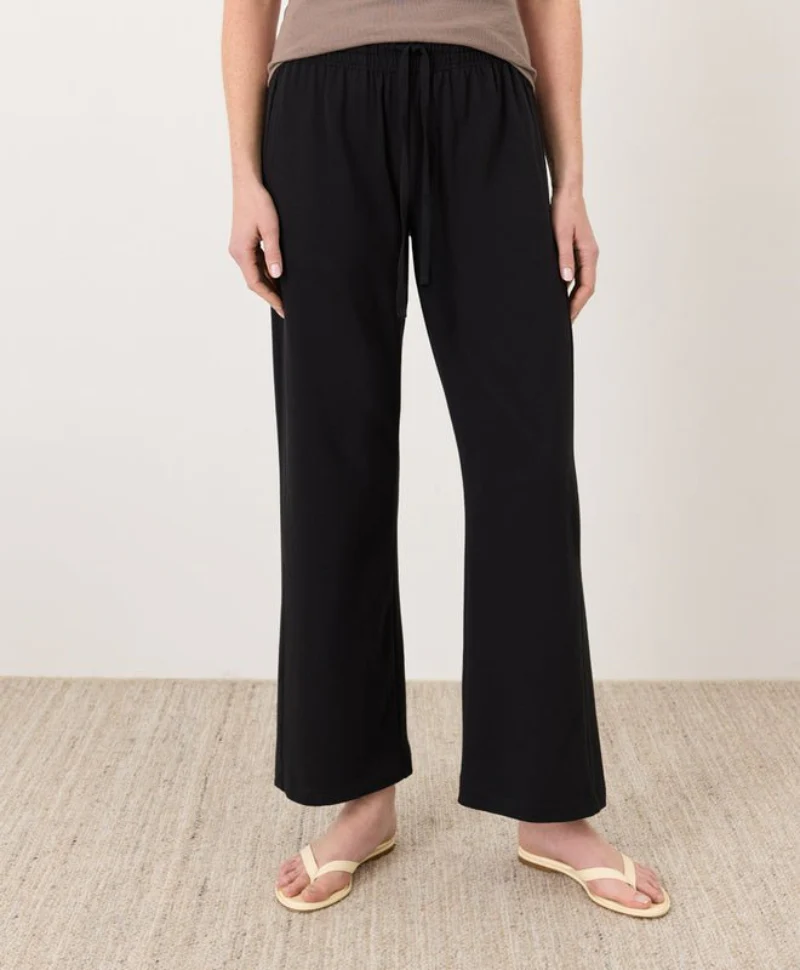 Organic Luxe Essential Wide Leg Pant - Image 7