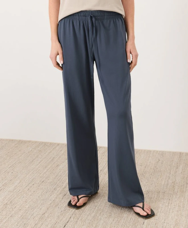 Organic Luxe Essential Wide Leg Pant - Image 8