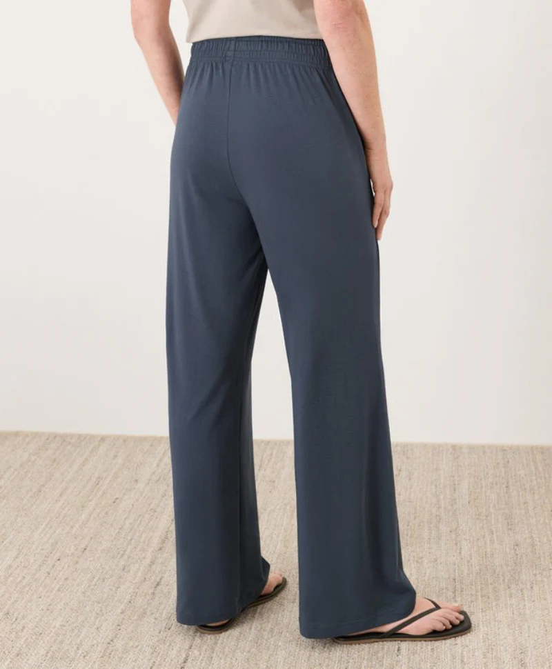 Organic Luxe Essential Wide Leg Pant - Image 9