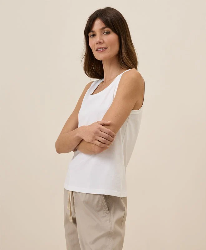 Women's Organic Luxe Stretch Jersey Tank - Image 6