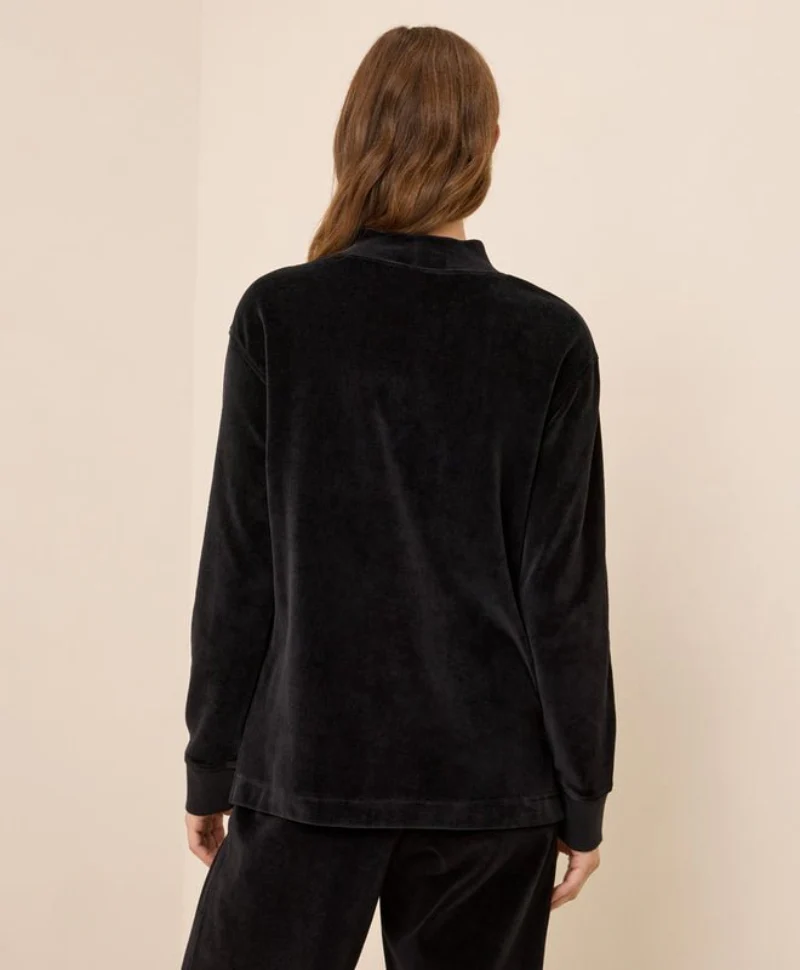 Women's Organic Pure Velour Mock Tunic - Image 12