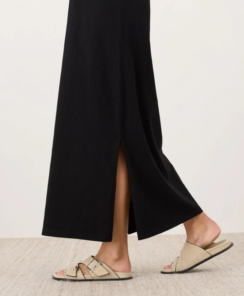 Organic Soft-Slub Essential Easy Tee Maxi Dress - Image 5