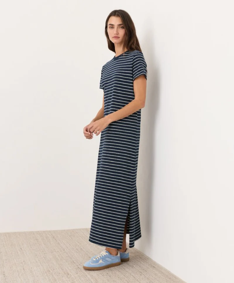 Organic Soft-Slub Essential Easy Tee Maxi Dress - Image 8