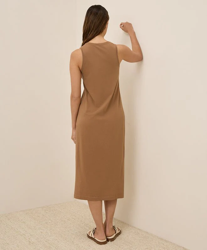 Women's Organic Softspun Tank Midi Dress - Image 5