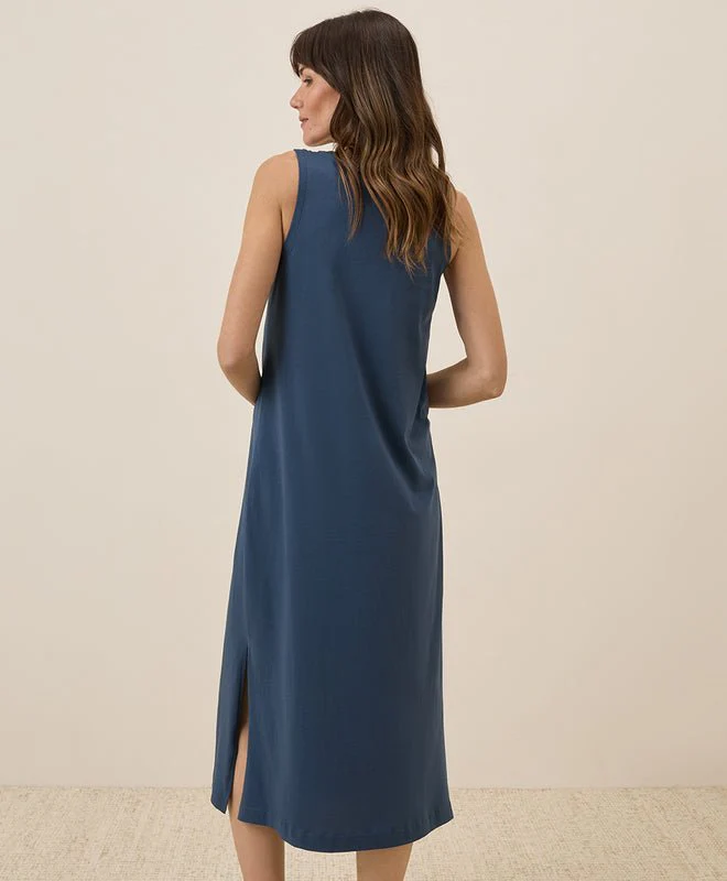 Women's Organic Softspun Tank Midi Dress - Image 7