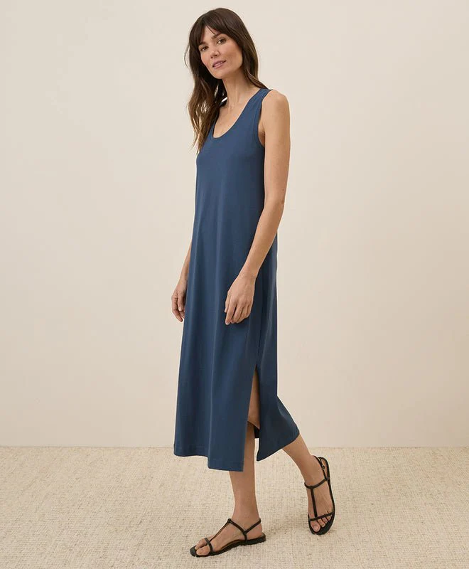 Women's Organic Softspun Tank Midi Dress - Image 8