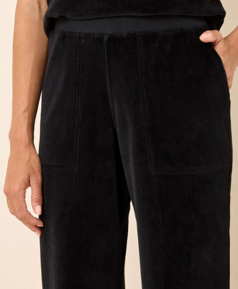 Women's Pure Velour Wide Leg Pant | 26" - Image 5