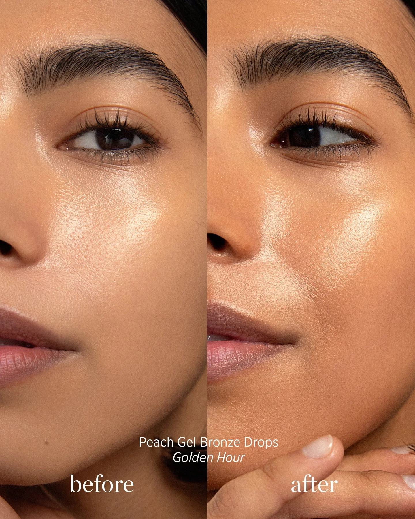 Peach Gel Bronzing Drops - Image 4