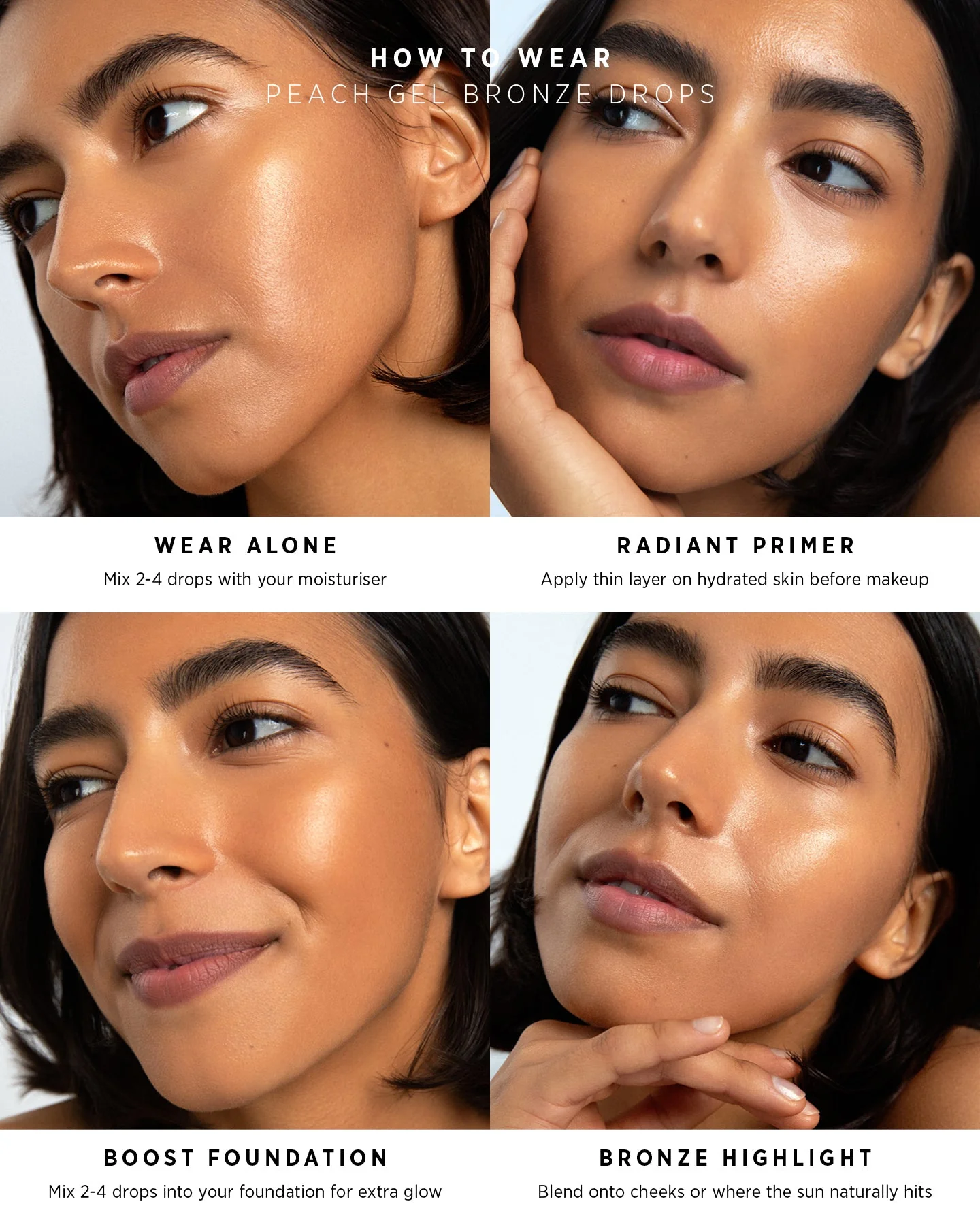 Peach Gel Bronzing Drops - Image 6