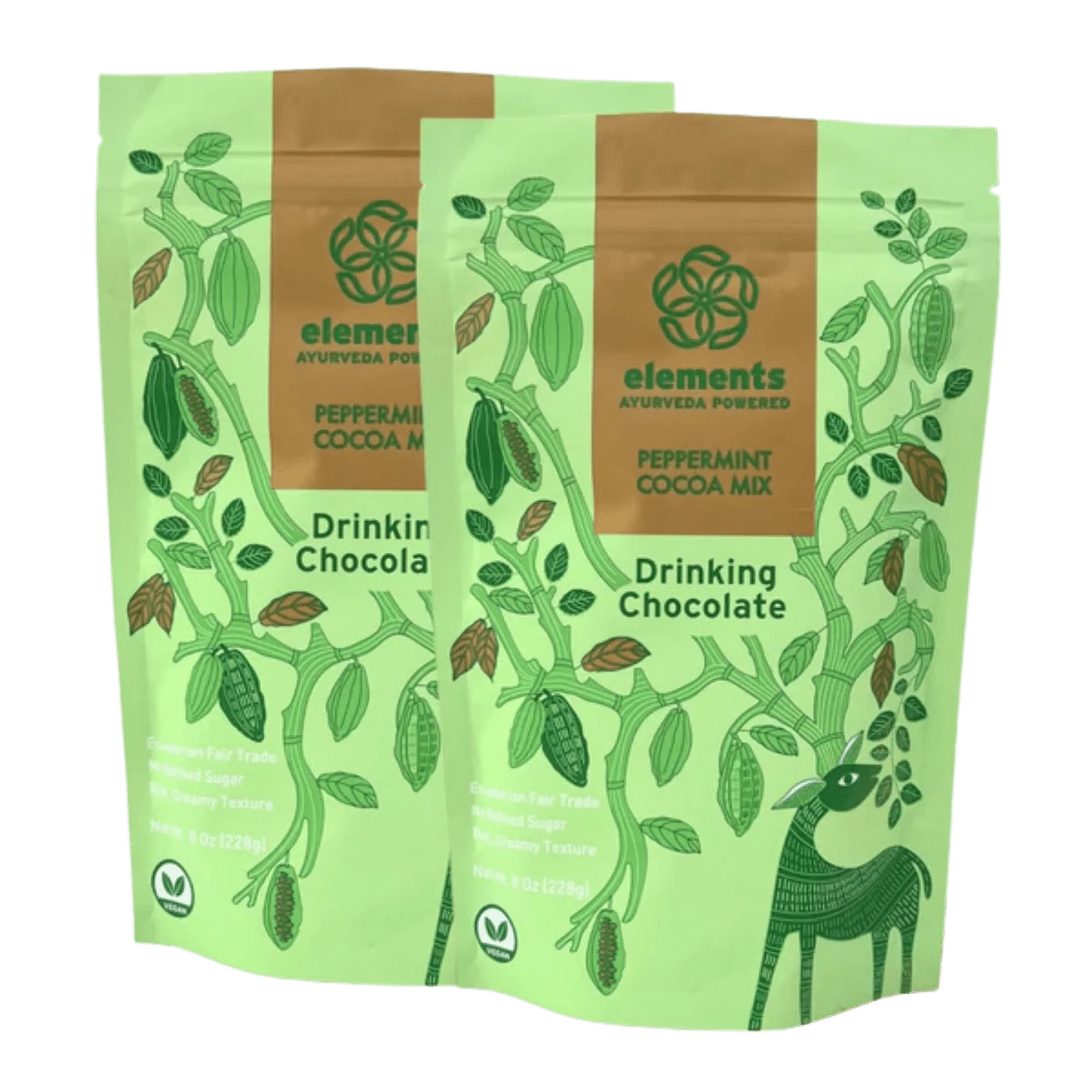Peppermint Drinking Chocolate | Vegan - Image 2