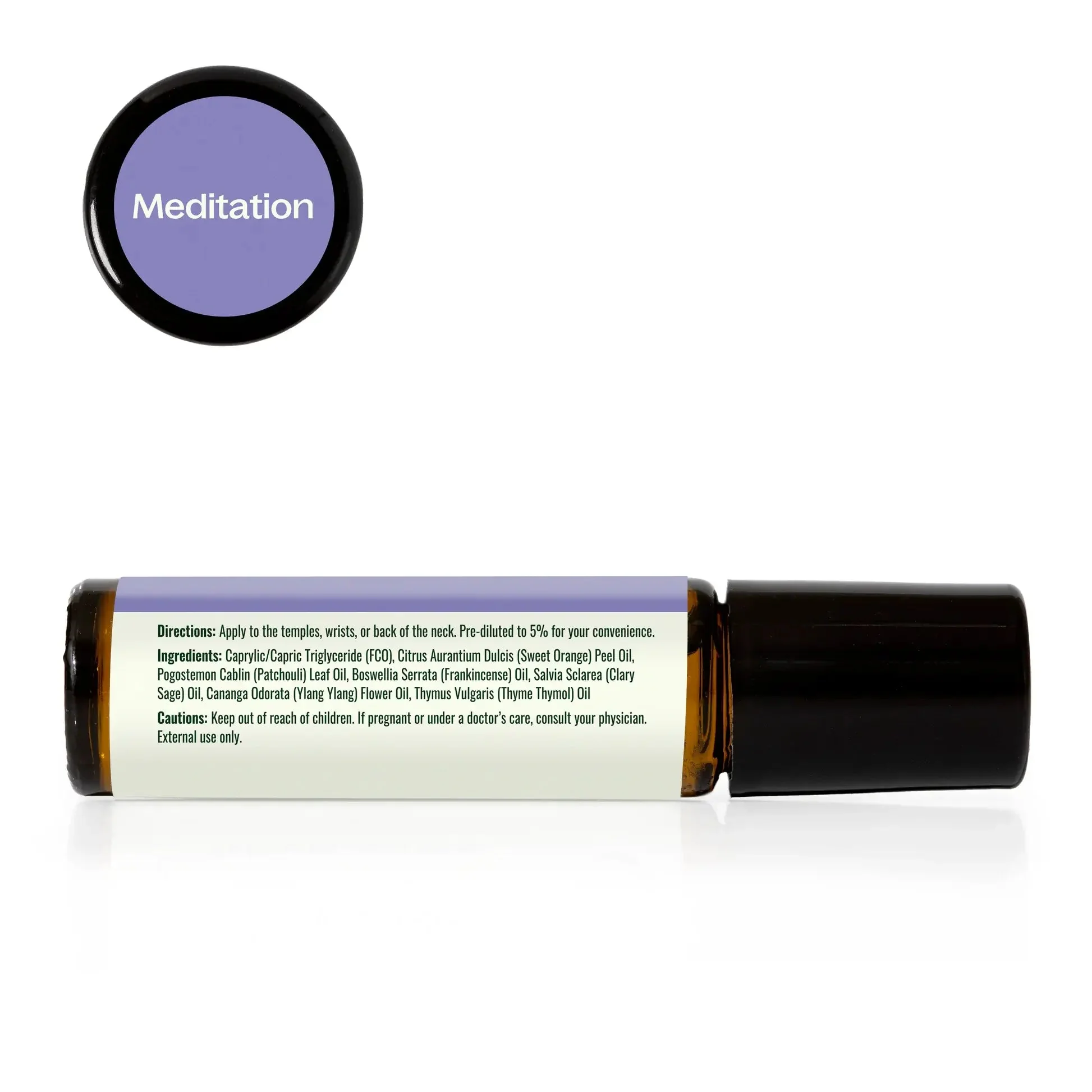 Meditation Essential Oil Blend Roll On - Image 2