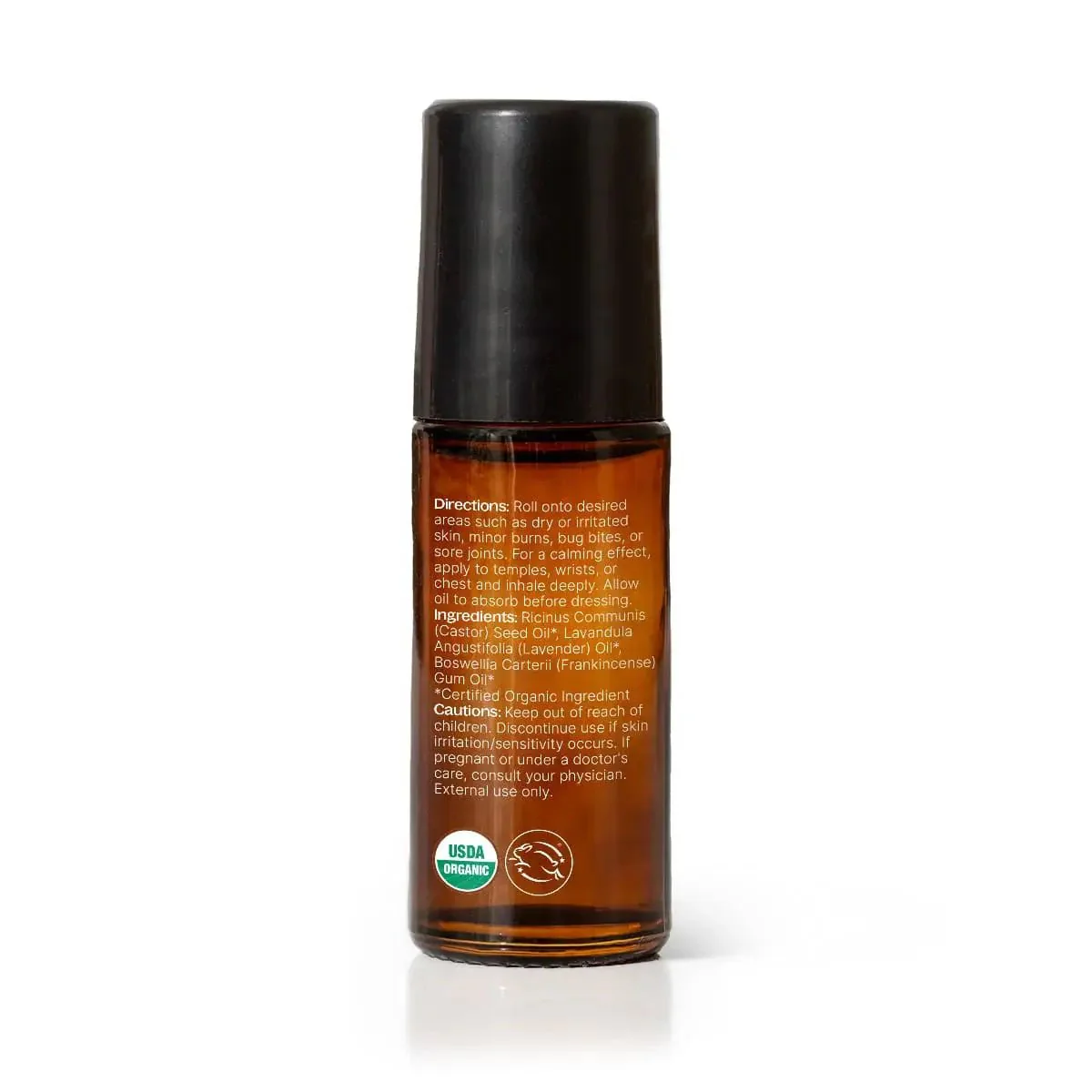 Organic Castor Body Oil Roll-On | Lavender & Frankincense - Image 3