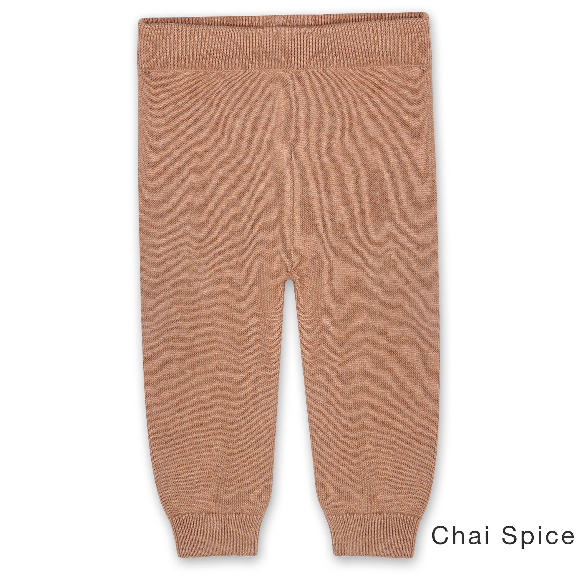 Organic Pocket Baby Pants Sweater Knit | Chai Spice - Image 2