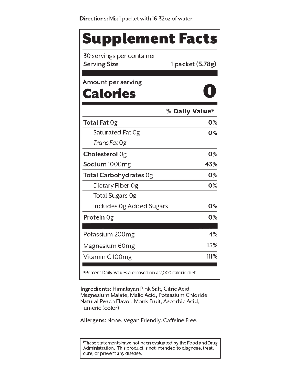 Electrolyte Drink Mix | White Peach - Image 4