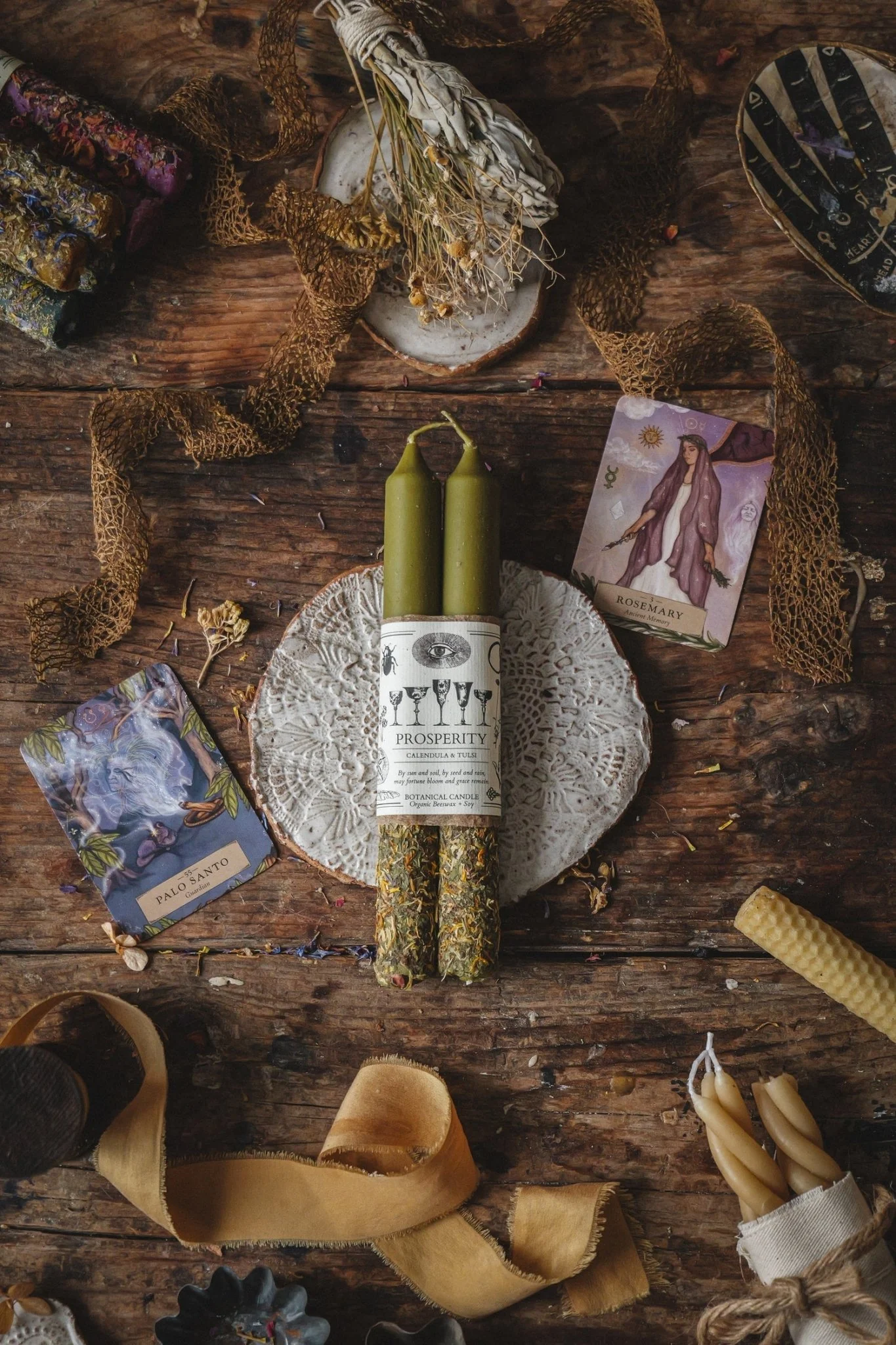 PROSPERITY RITUAL CANDLE | Manifestation & Abundance - Image 2