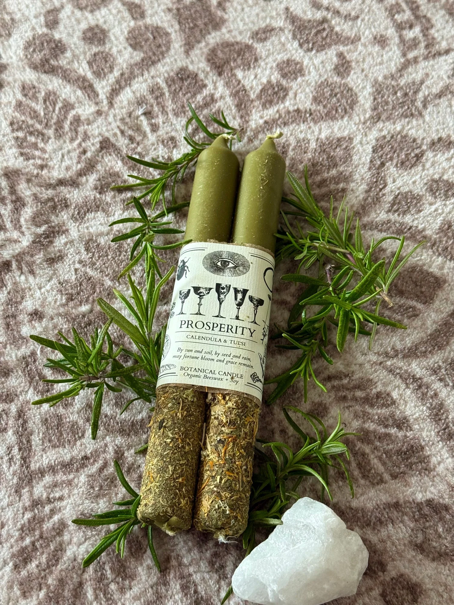 PROSPERITY RITUAL CANDLE | Manifestation & Abundance - Image 4