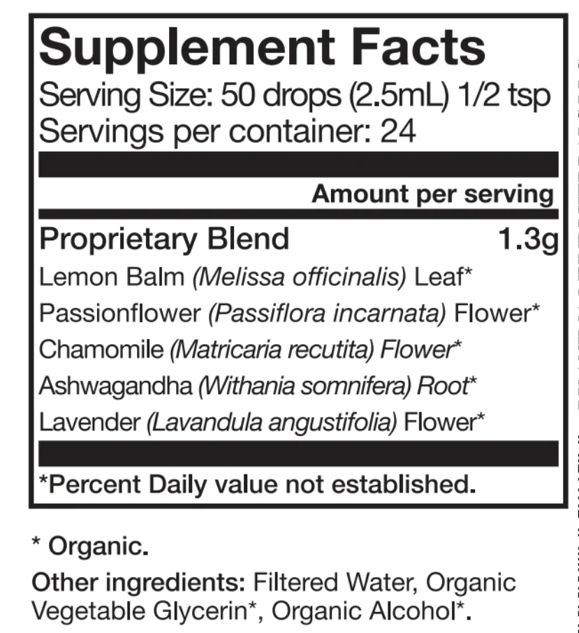 Organic Relax Tonic | Nervous System Support - Image 3