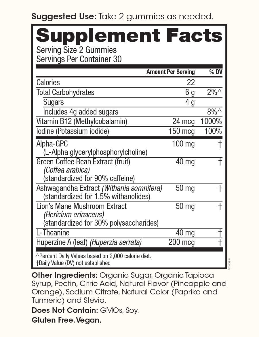 Rise Up: Energy & Focus Gummies - Image 3