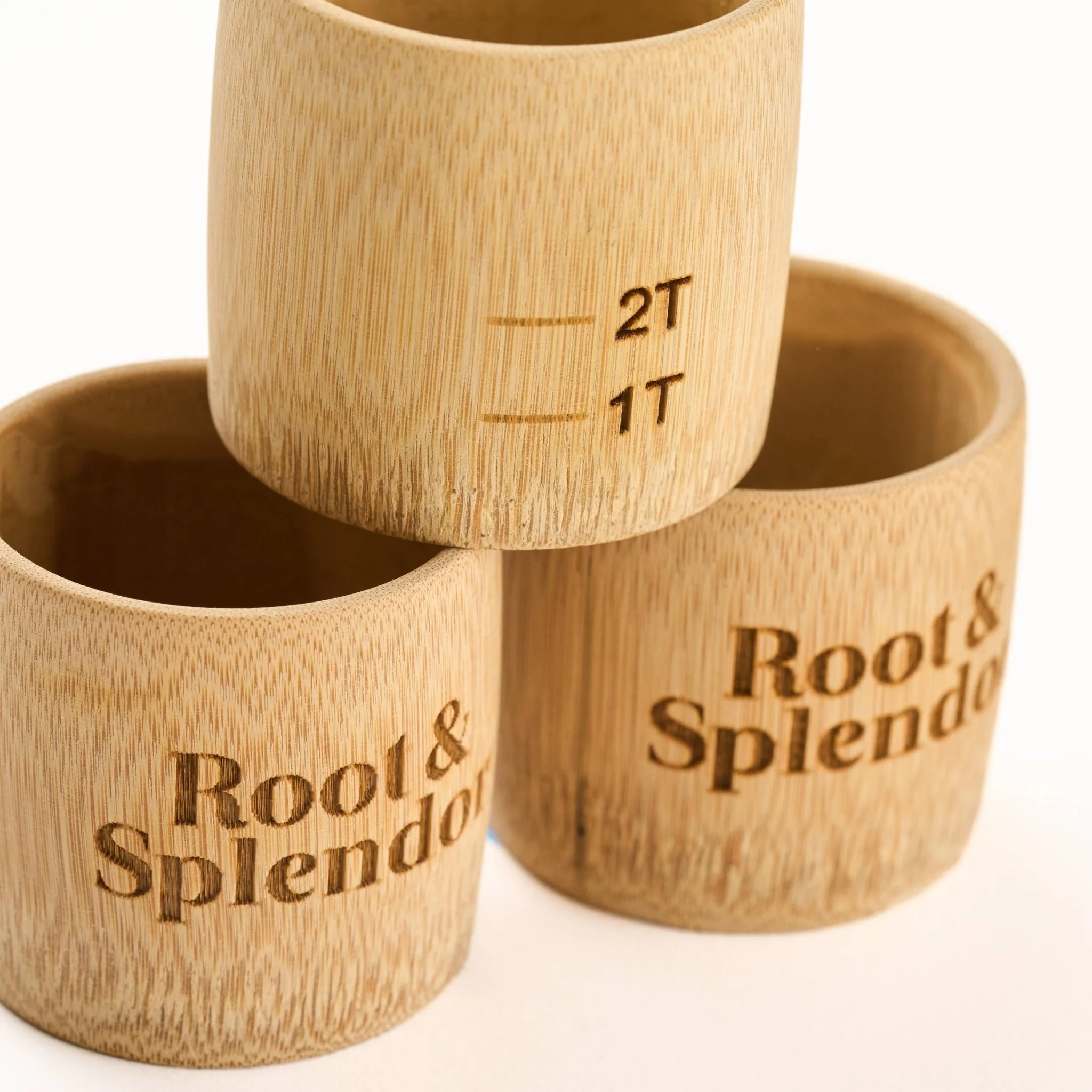 Bamboo Measuring Cup - Image 3