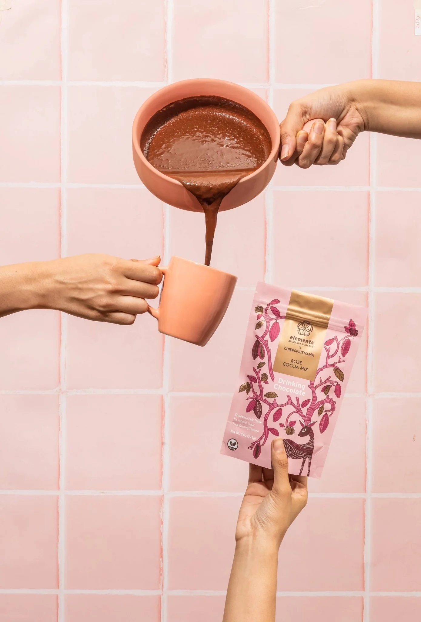 Rose Drinking Chocolate - Image 3