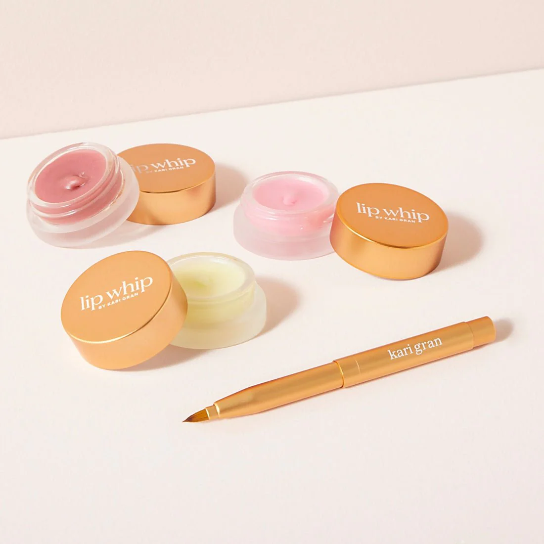 Rose Gold Retractable Lip Brush - Image 2