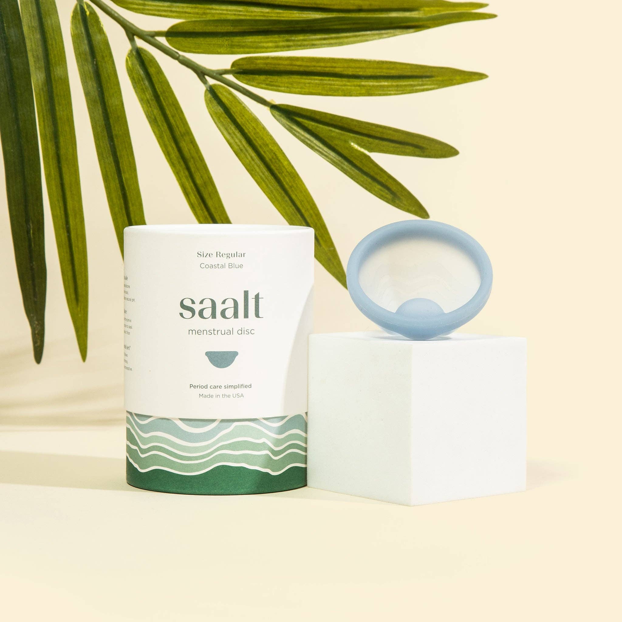 Saalt Menstrual Disc | Coastal Blue - Image 4