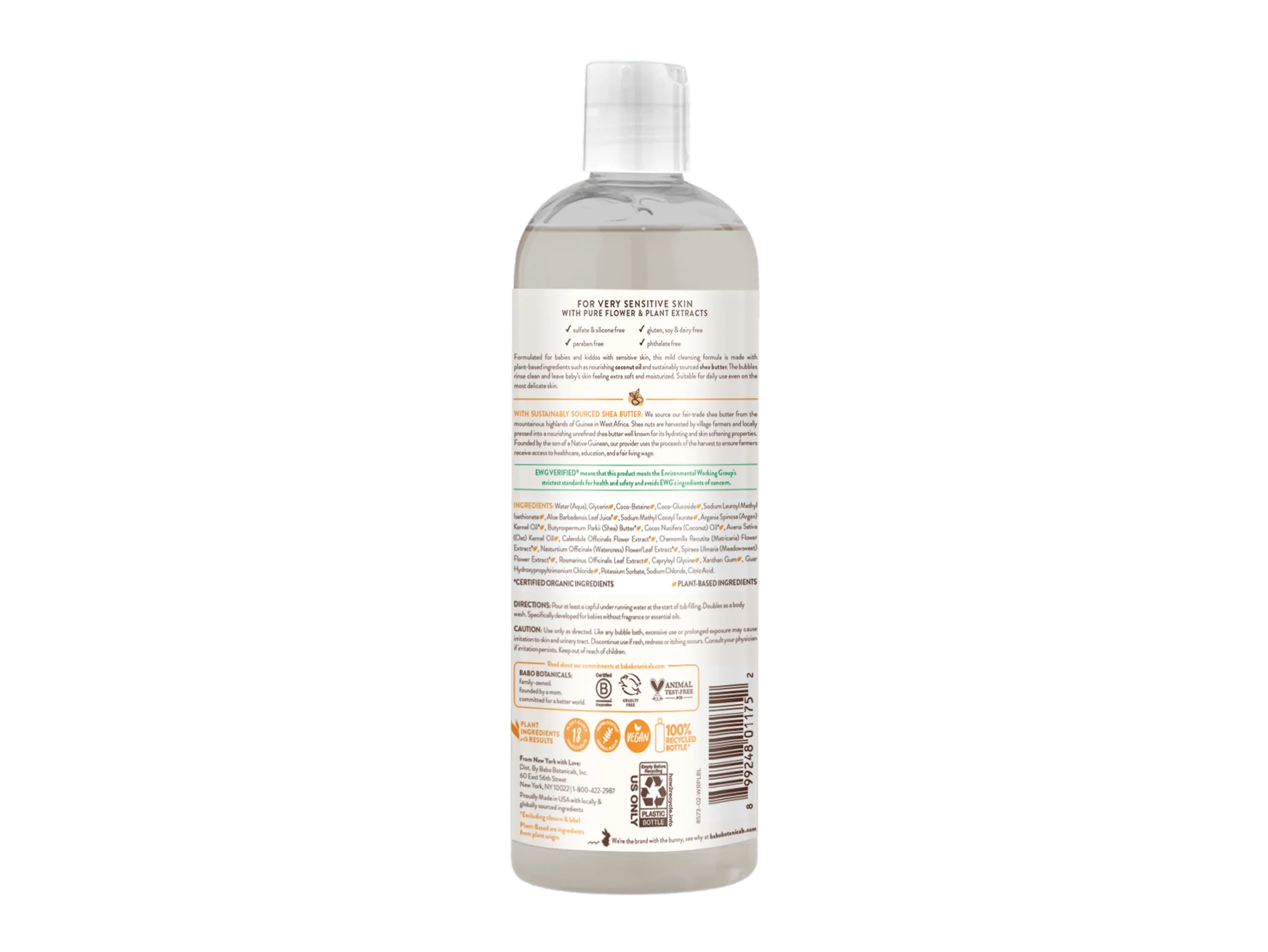 Sensitive Baby Bubble Bath & Wash - Image 2