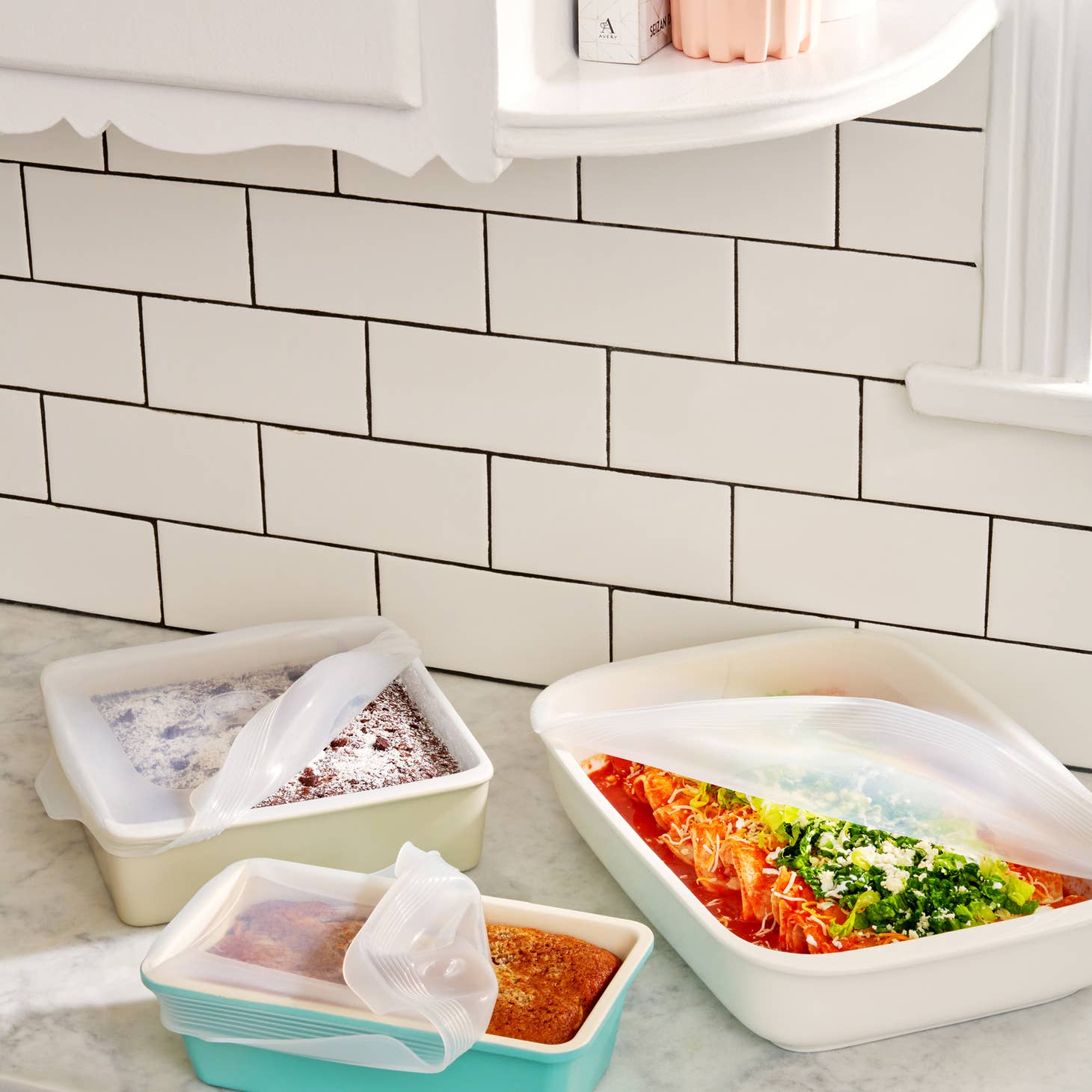 Silicone Stretch Baking Lids Set - Image 2