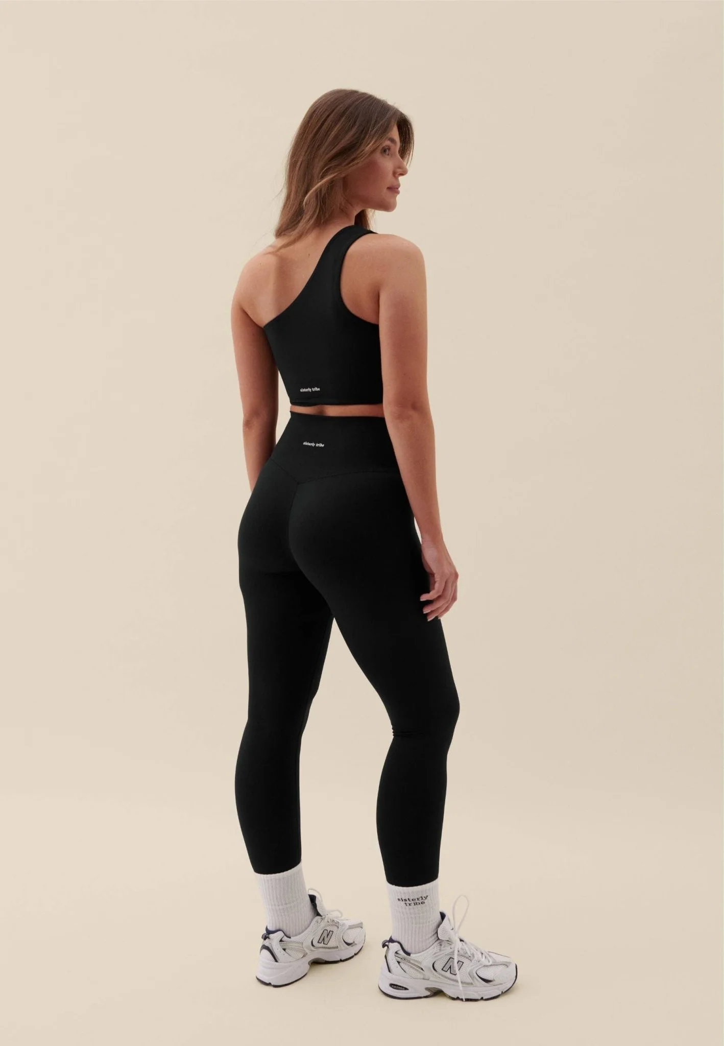 Softsculpt One Shoulder Cropped Yoga Top - Image 6