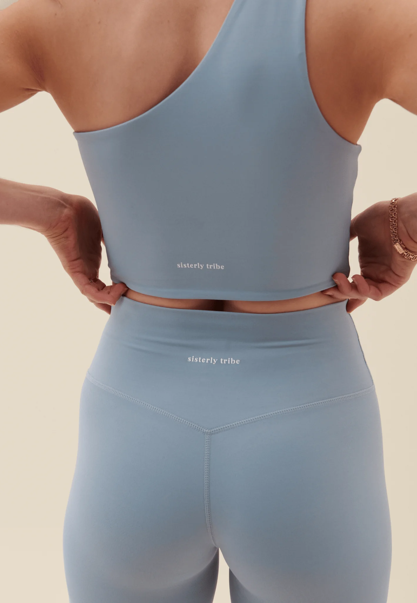 Softsculpt One Shoulder Cropped Yoga Top - Image 7