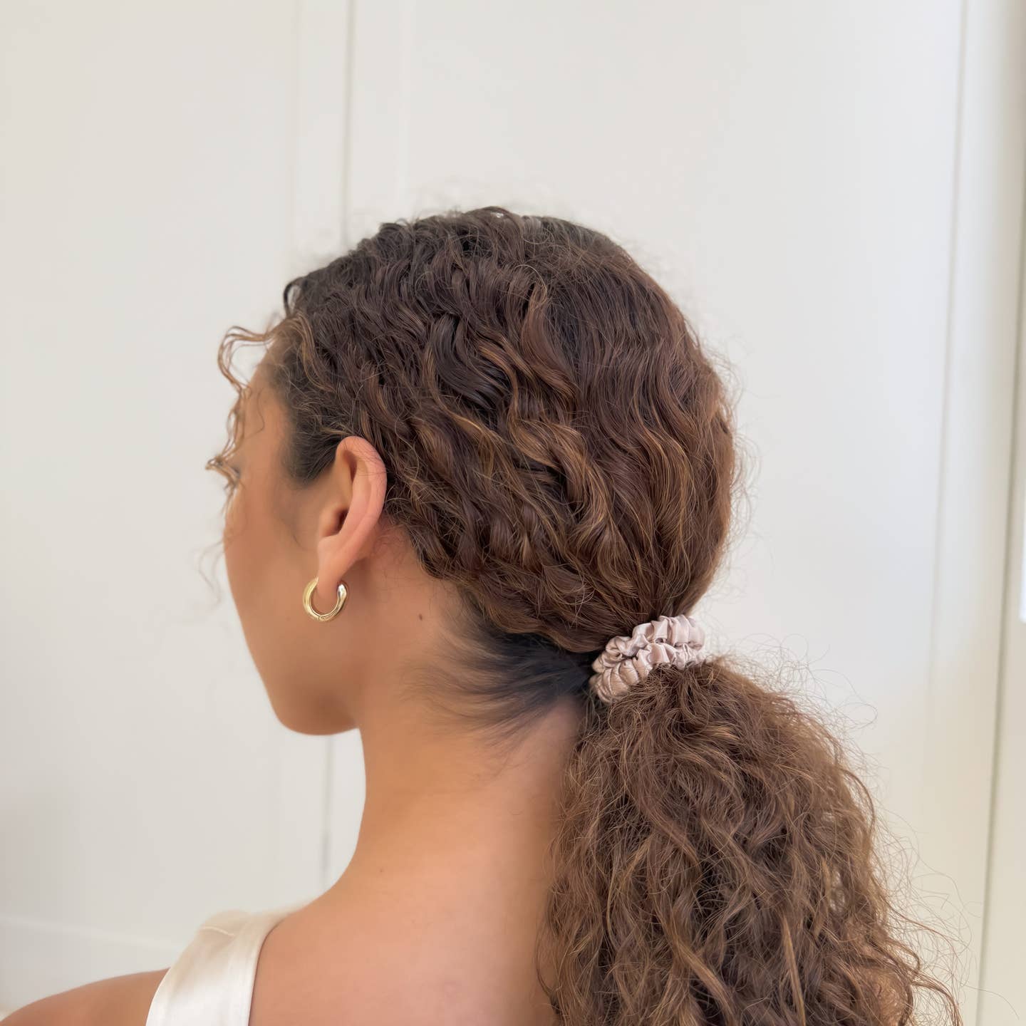 Organic Skinny Silk Scrunchies | Three Pack - Image 15