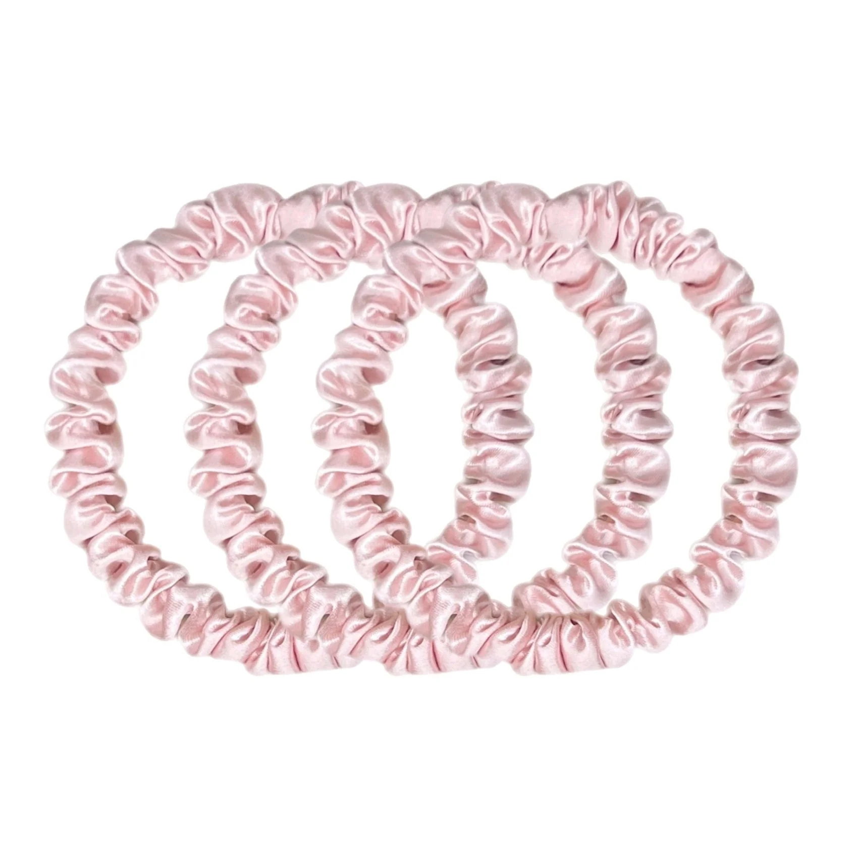 Organic Skinny Silk Scrunchies | Three Pack - Image 16