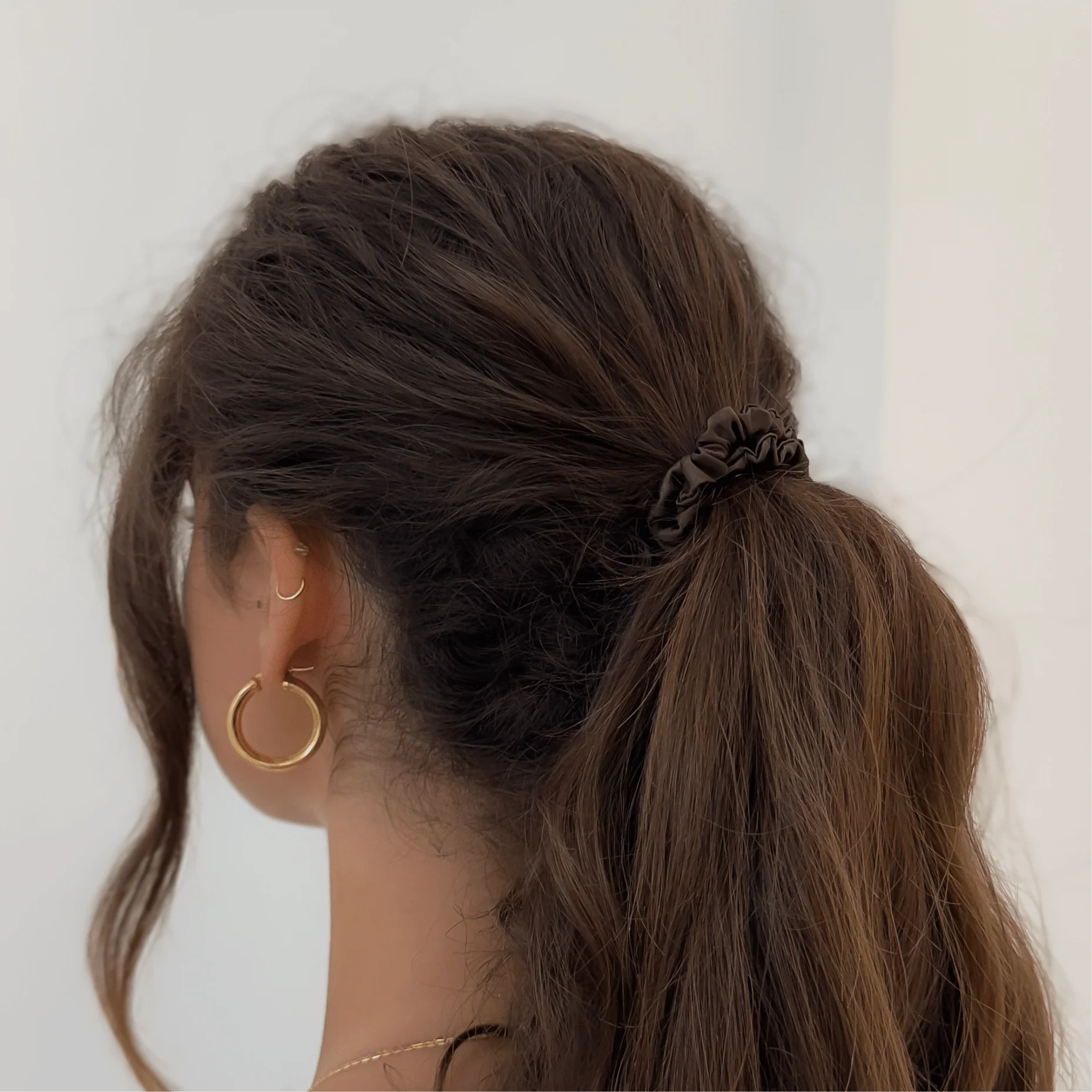 Skinny Silk Scrunchie - Image 4