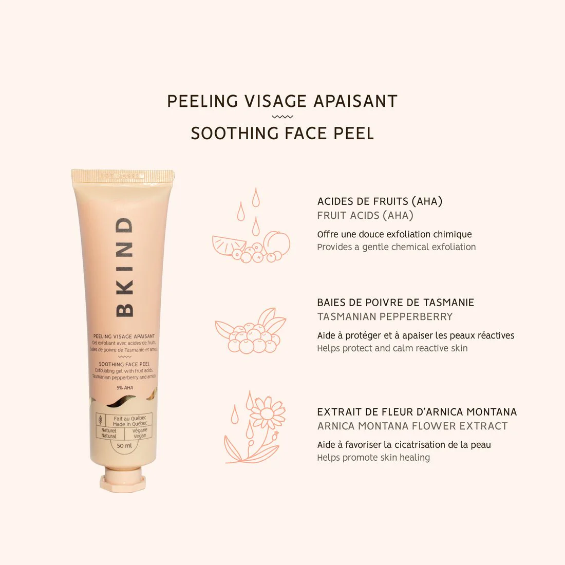 Soothing Face Peel with AHA - Image 3