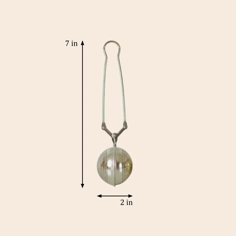 Stainless Steel Tea Strainer / Infuser - Image 9
