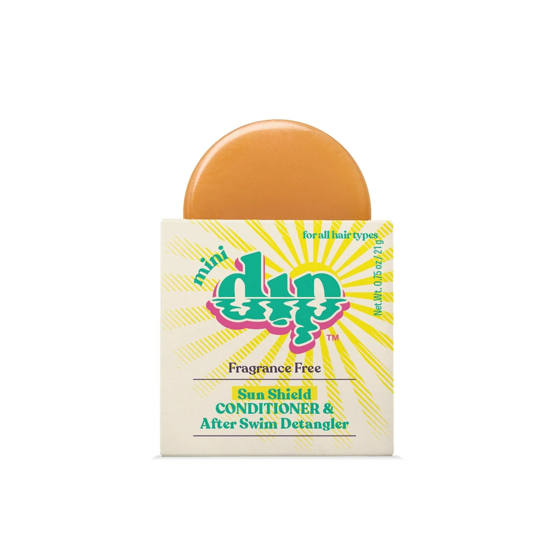 Sun Shield Conditioner Bar & After Swim Detangler | Fragrance Free - Image 2