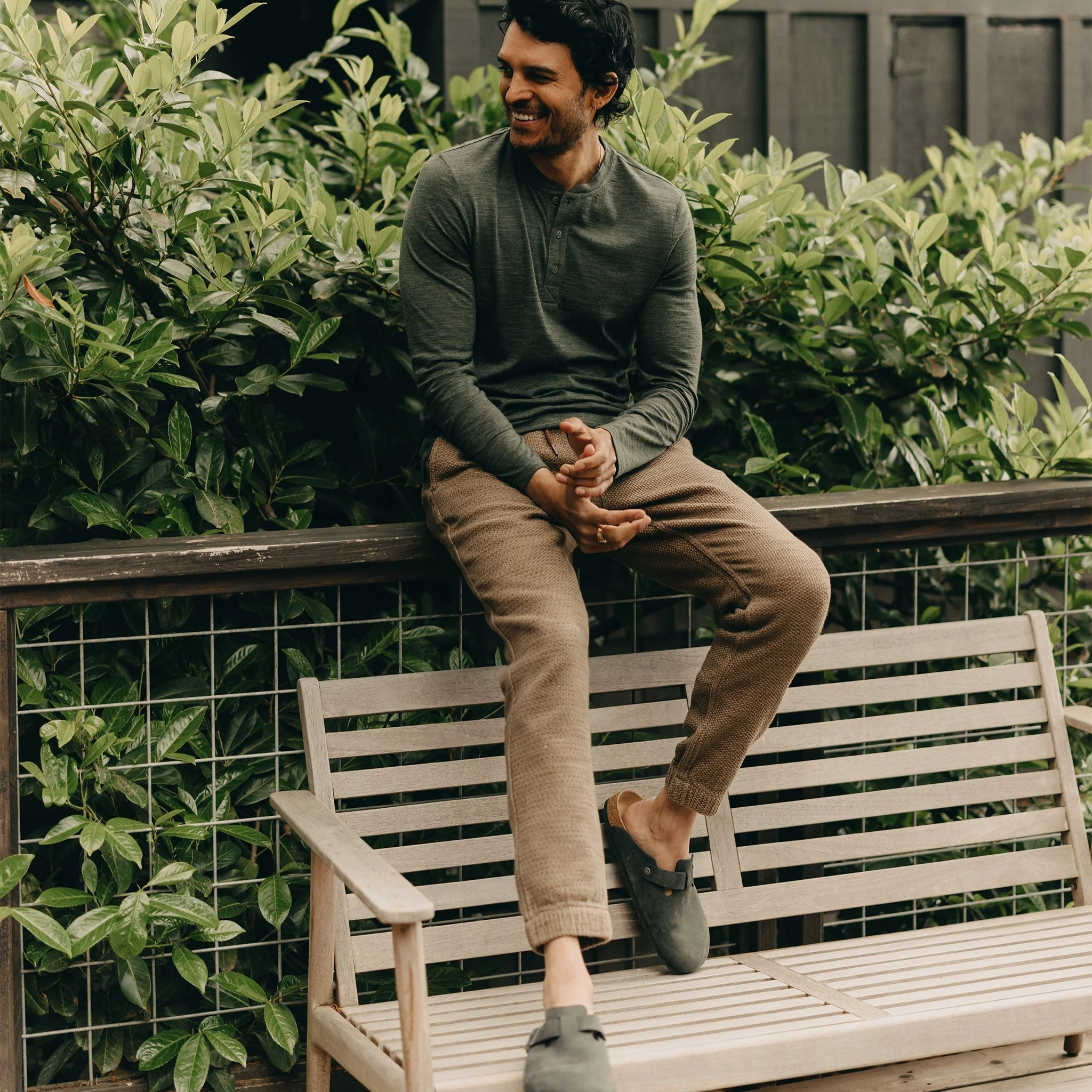 The Apres Pant | Organic Sashiko - Image 3
