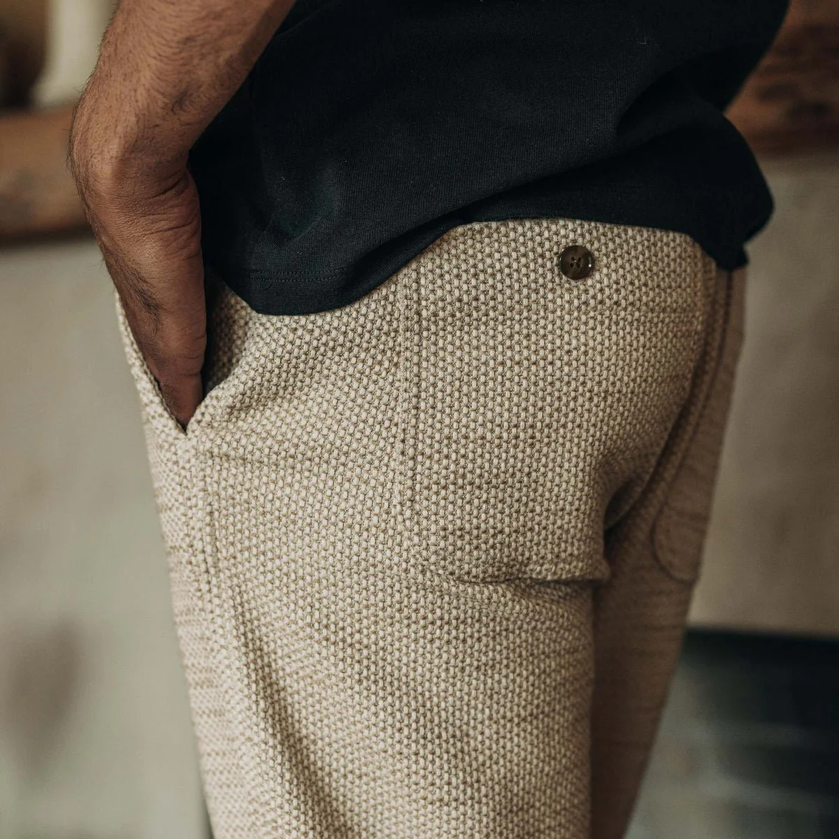 The Apres Pant | Organic Sashiko - Image 5