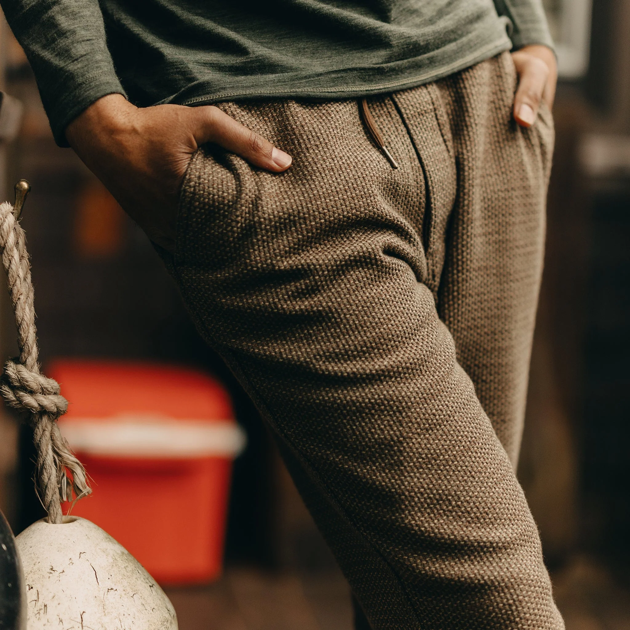 The Apres Pant | Organic Sashiko - Image 9