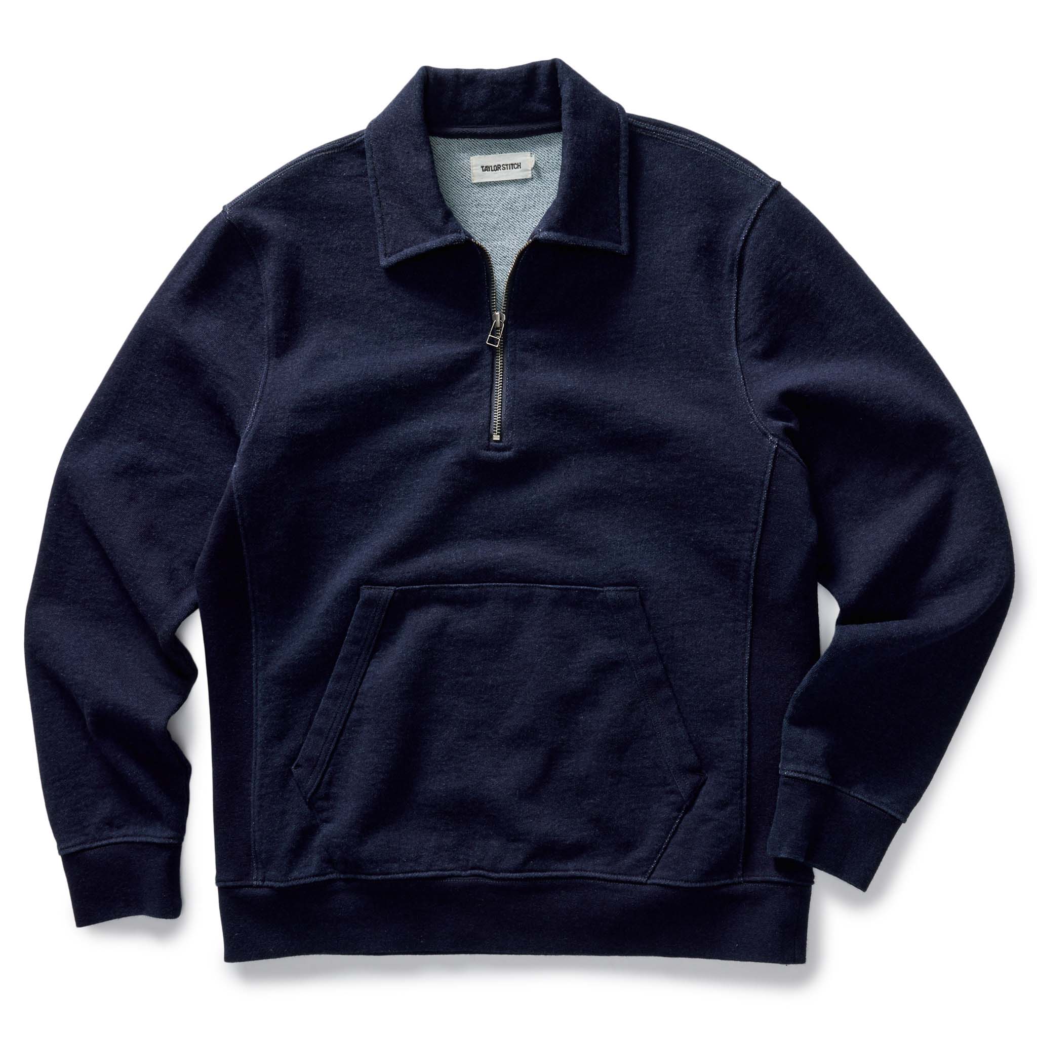 The Apres Quarter Zip | Rinsed Indigo - Image 3