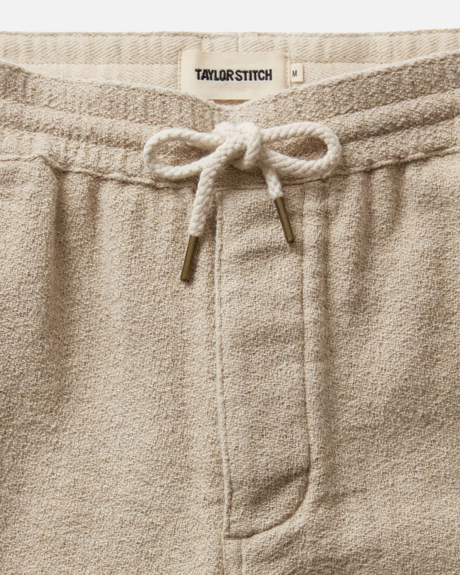 The Apres Short | Heather Oat Crepe - Image 4