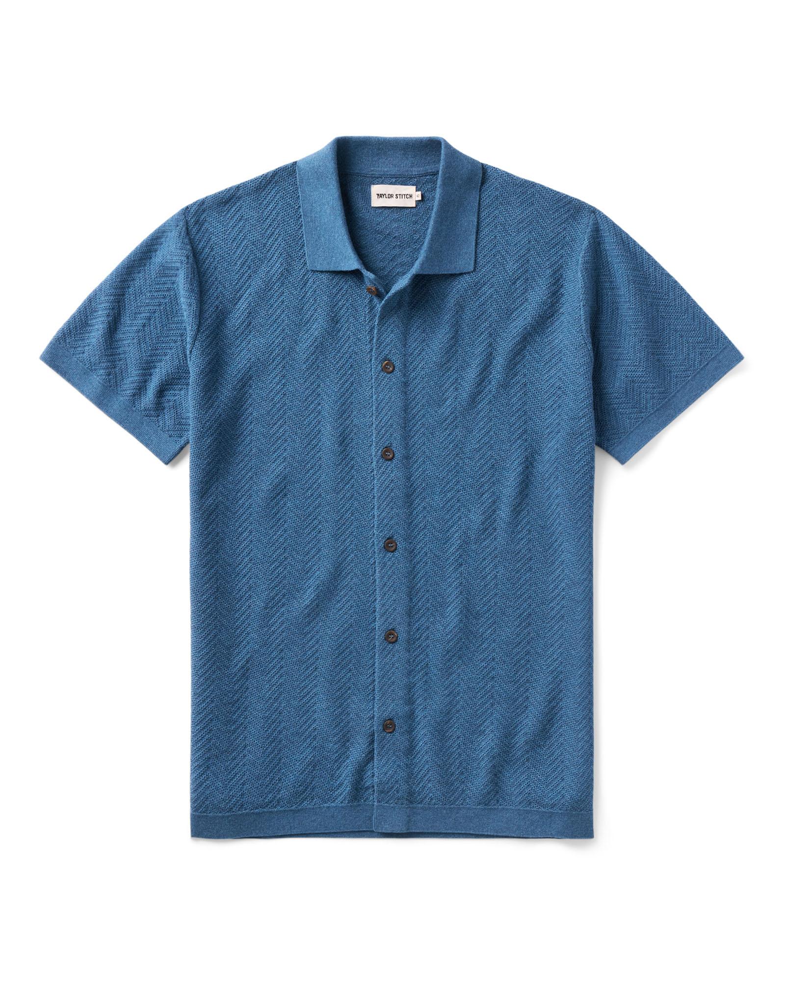 The Button Down Polo | Gulf Stream Herringbone - Image 2