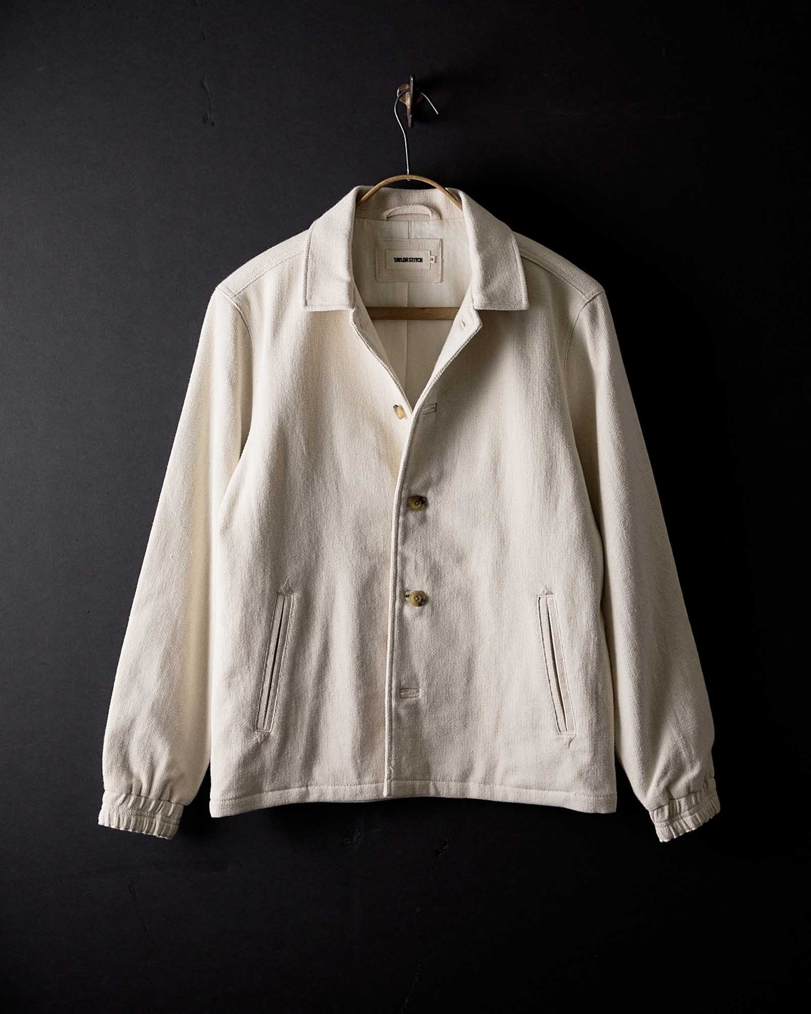 The Crew Jacket | Seeded Natural Sashiko - Image 2
