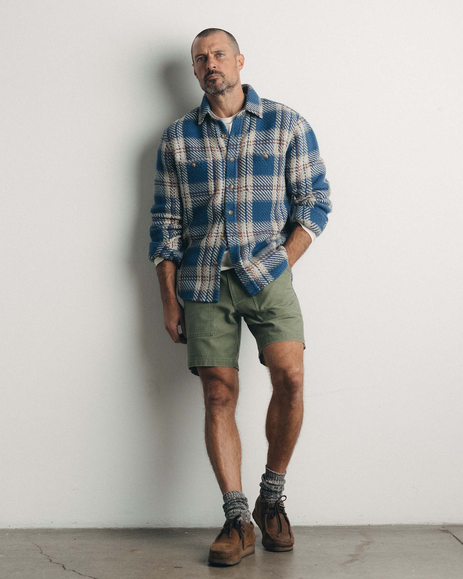 The Cutter Overshirt | Ocean Plaid - Image 3